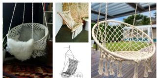 DIY Hanging Macrame Chair