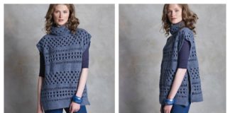 McKenna Openwork Pullover Free Crochet Pattern