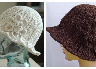 Ridge Sun Hat Free Crochet Pattern