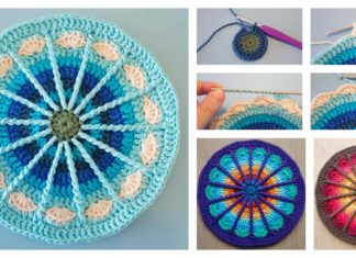 Spoke Mandala Free Crochet Pattern