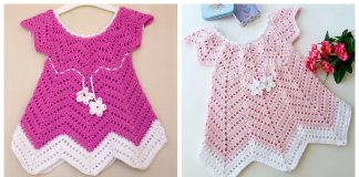 Baby Blossom Summer Dress FREE Crochet Pattern