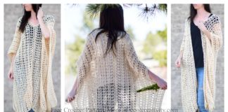 Casablanca Summer Poncho Free Crochet Pattern