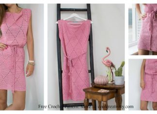 Diamond Dress Free Crochet Pattern