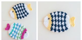 Fish Scrubbie Washcloths Free Crochet Pattern