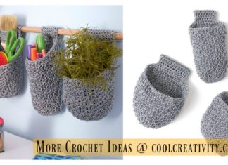 Hanging Baskets Free Crochet Pattern