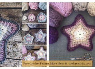 Sea Star Coaster Free Crochet Pattern