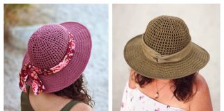 Summer Sun Hat Free Crochet Pattern