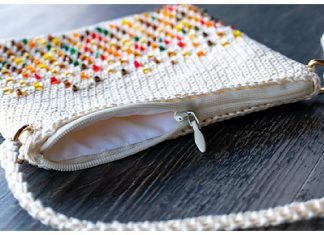 Beads Bag Free Crochet Pattern