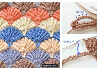 Beautiful Shell Stitch Free Crochet Pattern