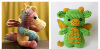 Amigurumi Baby Dragon Free Crochet Pattern