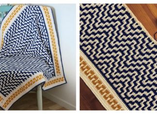 One Step Beyond Blanket Free Crochet Pattern