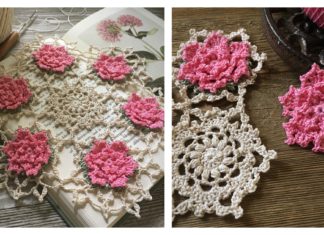 Talandra's Rose Doily Free Crochet Pattern