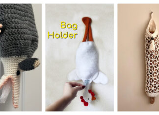 10+ Plastic Bag Keeper Free Crochet Patterns