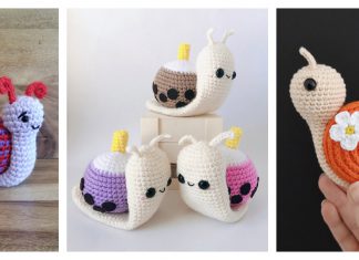 Amigurumi Snail Free Crochet Pattern