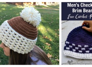 Brim Beanie Free Crochet Pattern