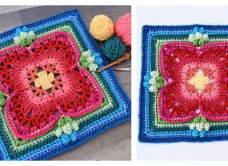 Maybellene Square Free Crochet Pattern