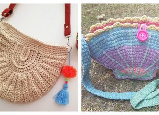 Seashell Bag Free Crochet Pattern