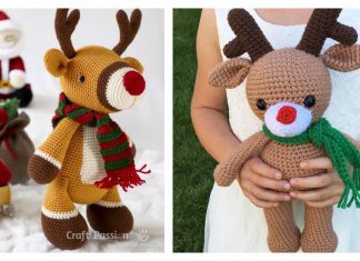 Amigurumi Christmas Reindeer Free Crochet Pattern