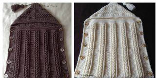 Hooded Sleep Sack Free Crochet Pattern