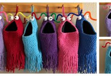 Yip Yips Hanging Baskets Free Knitting & Crochet Pattern