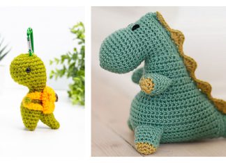 T Rex Dinosaur Crochet Pattern