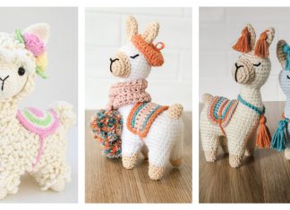 Amigurumi Llama Soft Toy Crochet Pattern