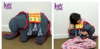 Amir The Elephant Softie Free Crochet Pattern