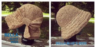 Raffia Sun Hat Free Crochet Pattern