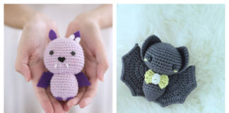 10+ Adorable Amigurumi Bat Crochet Patterns