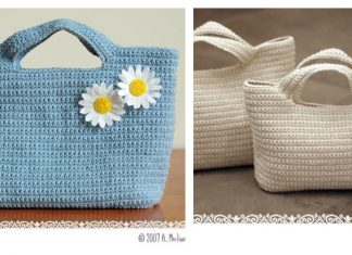 Classic Tote Bag Free Crochet Pattern