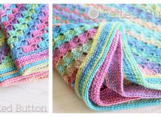 Spring into Summer Blanket Free Crochet Pattern