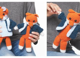 Amigurumi Fox Couple Free Crochet Pattern