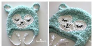 Cozy Llama Hat Free Crochet Pattern