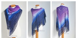 Secret Paths Shawl Free Crochet Pattern