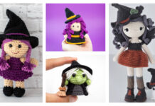 8 Halloween Witch Amigurumi Free Crochet Patterns