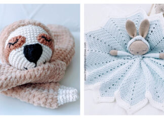 Cute Baby Lovey Blanket Crochet Pattern