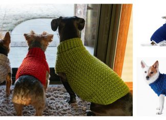 Dog Coat Free Crochet Pattern