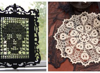 Halloween Doily Free Crochet Pattern