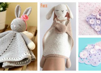 Sleepy Bunny Lovey Crochet Pattern Free and Paid