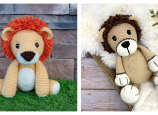 10+ Amigurumi Lion Ragdoll Free Crochet Patterns