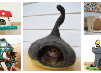 Adorable Cat Cave Crochet Patterns