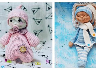 Amigurumi Sleeping Doll Free Crochet Pattern