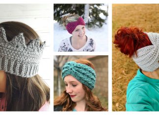 Ear Warmer Free Crochet Pattern and Paid