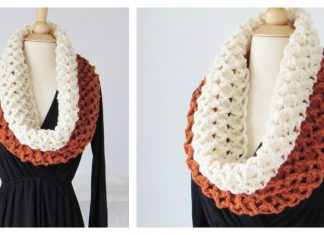 Sea Shells Cowl Free Crochet Pattern