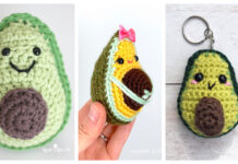 Adorable Avocado Amigurumi Free Crochet Patterns