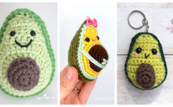 Adorable Avocado Amigurumi Free Crochet Patterns