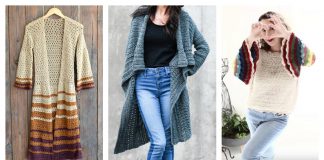 Boho Style Sweater Free Crochet Pattern