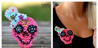 Adorable Brooch Free Crochet Pattern