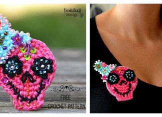 Adorable Brooch Free Crochet Pattern