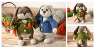 Cottage Garden Bunny Free Crochet Pattern